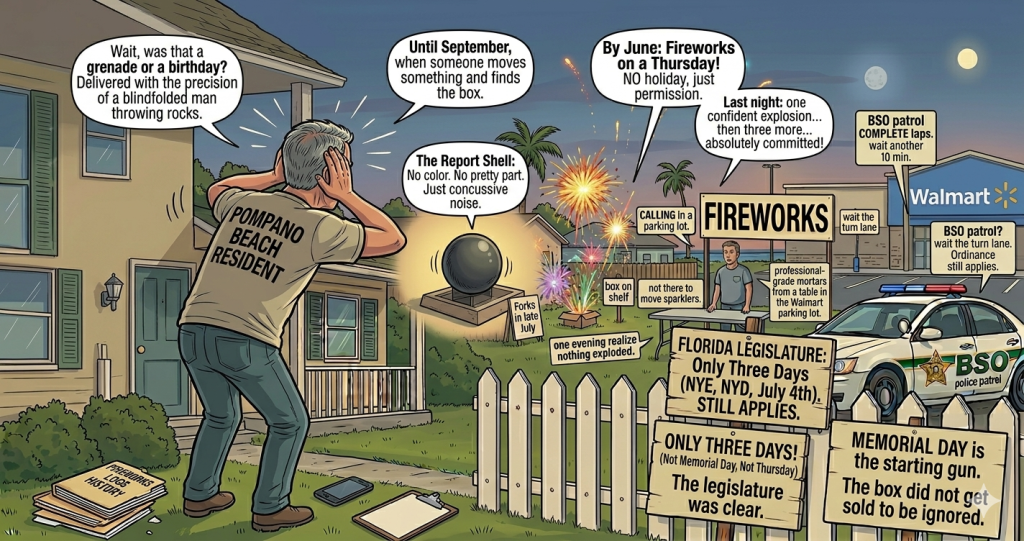 Florida Fireworks Season
