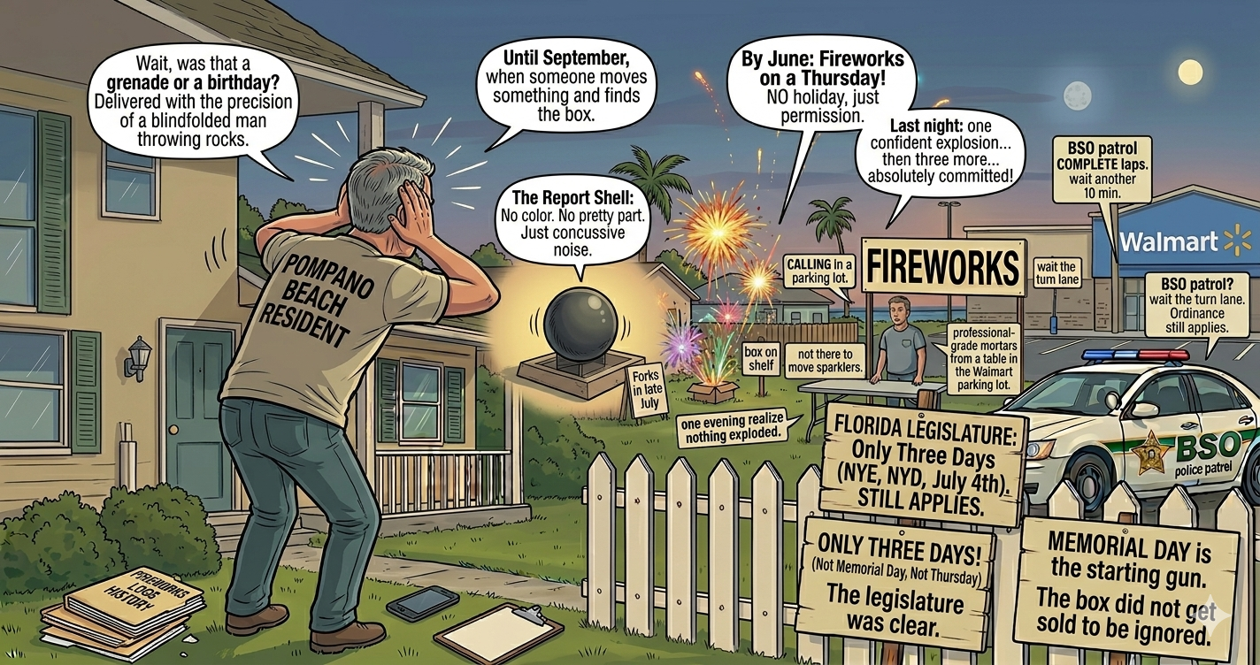Florida Fireworks Season